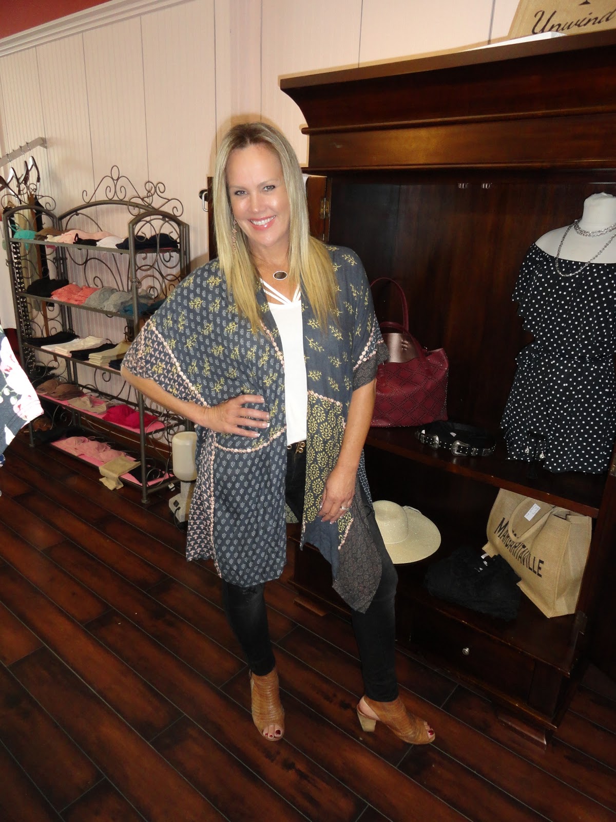 Blush Boutique Calabasas and Thousand Oaks Contemporary Kimono