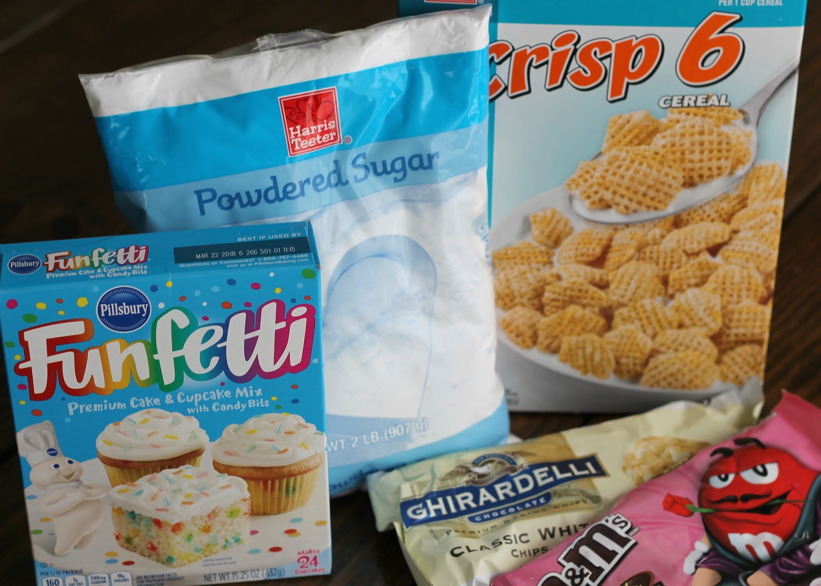 White Chocolate Funfetti (Valentine) Muddy Buddies Carolina Charm