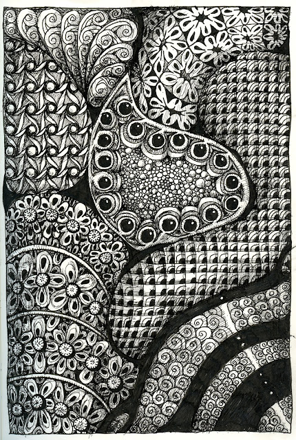 Life Imitates Doodles: What is a zentangle. How does it differ from a ...