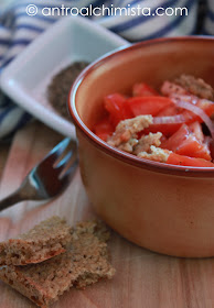 Frisella con Pomodori e Cipolle ricetta Dukan