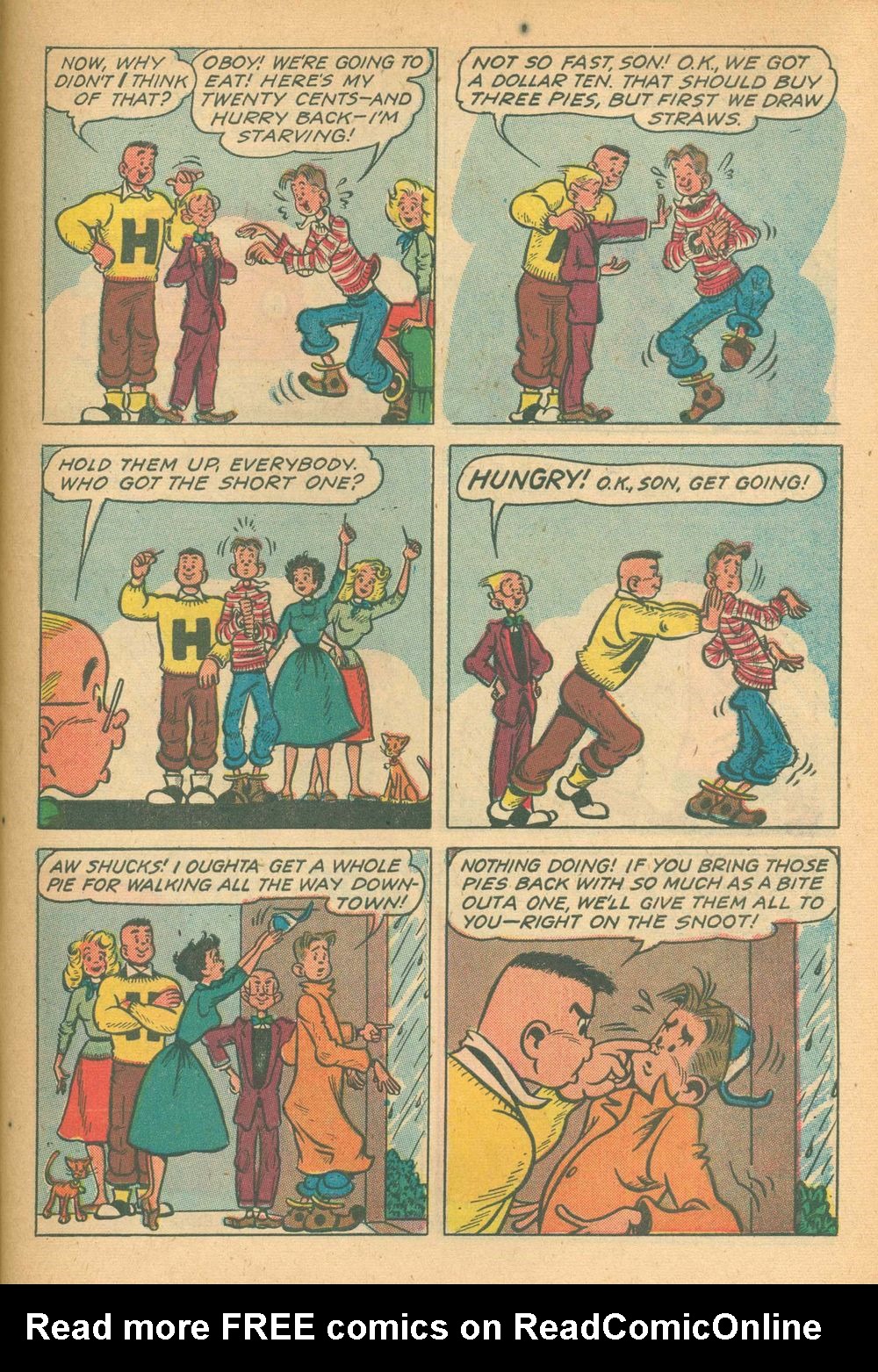 Read online Four Color Comics comic -  Issue #323 - 39