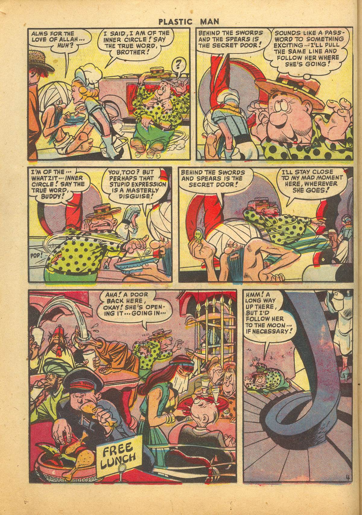 Read online Plastic Man (1943) comic -  Issue #20 - 26