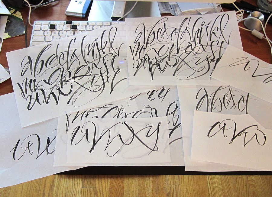 THE ART OF HAND LETTERING: October 2011