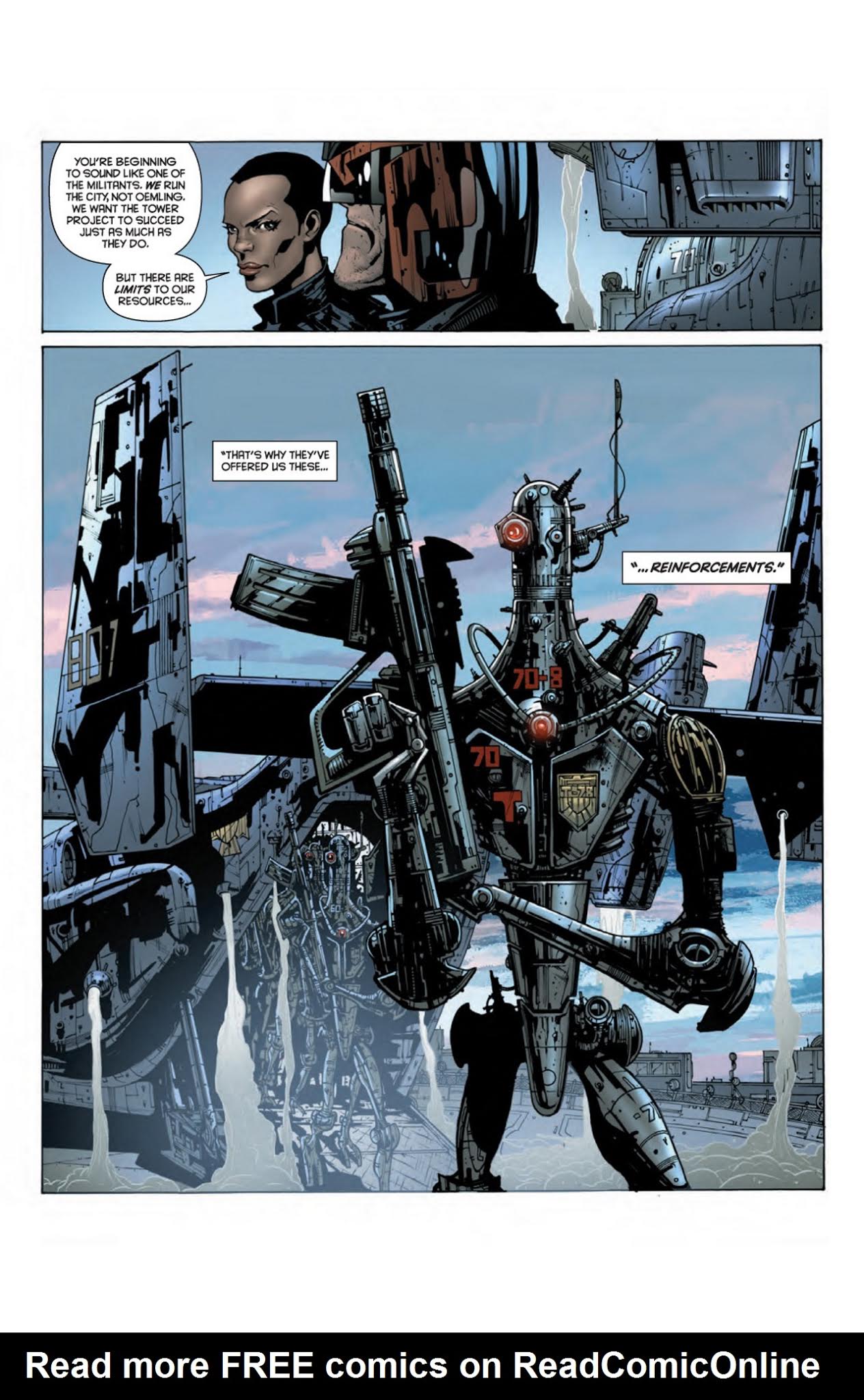 Read online Dredd: Uprise comic -  Issue #1 - 31