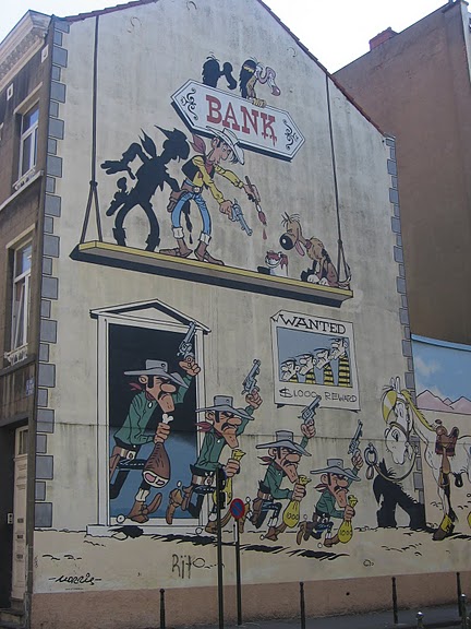 Une curiosité de qualité: Dessins sur les murs