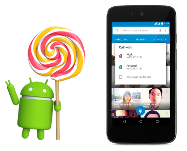 Google Officially Launched Android L To Compatible Mobiles