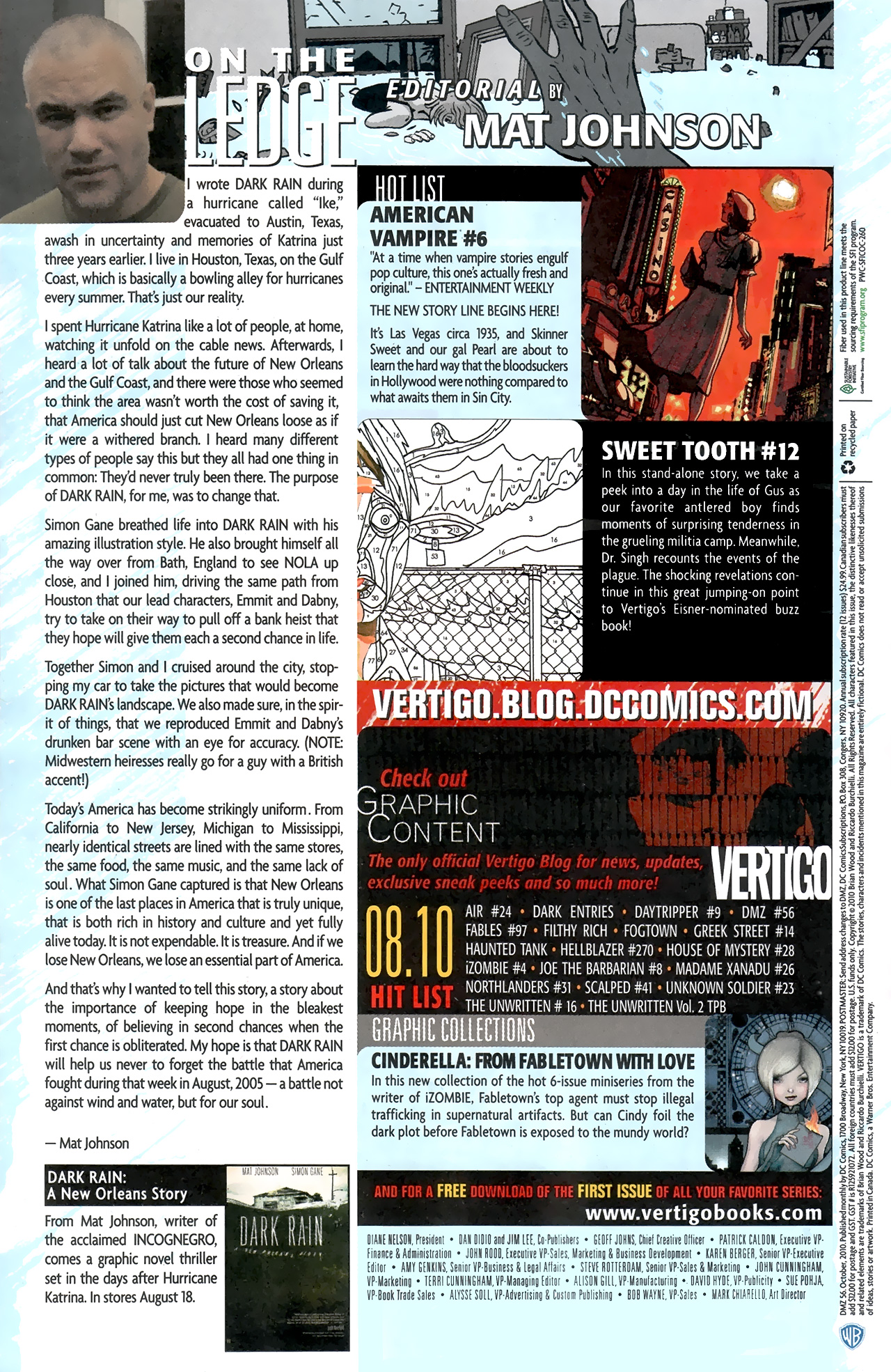 Read online DMZ (2006) comic -  Issue #56 - 22