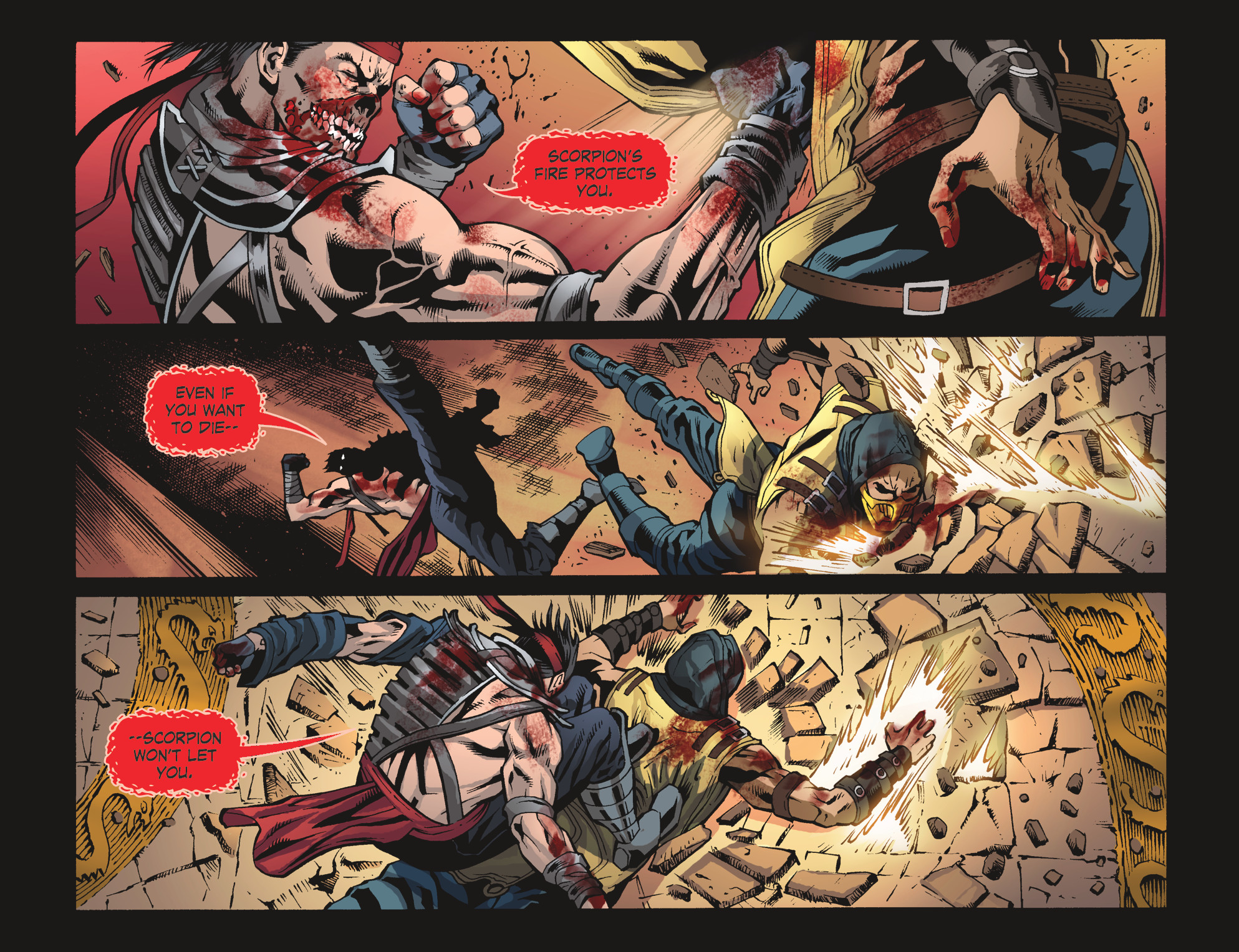 Read online Mortal Kombat X [I] comic -  Issue #24 - 11