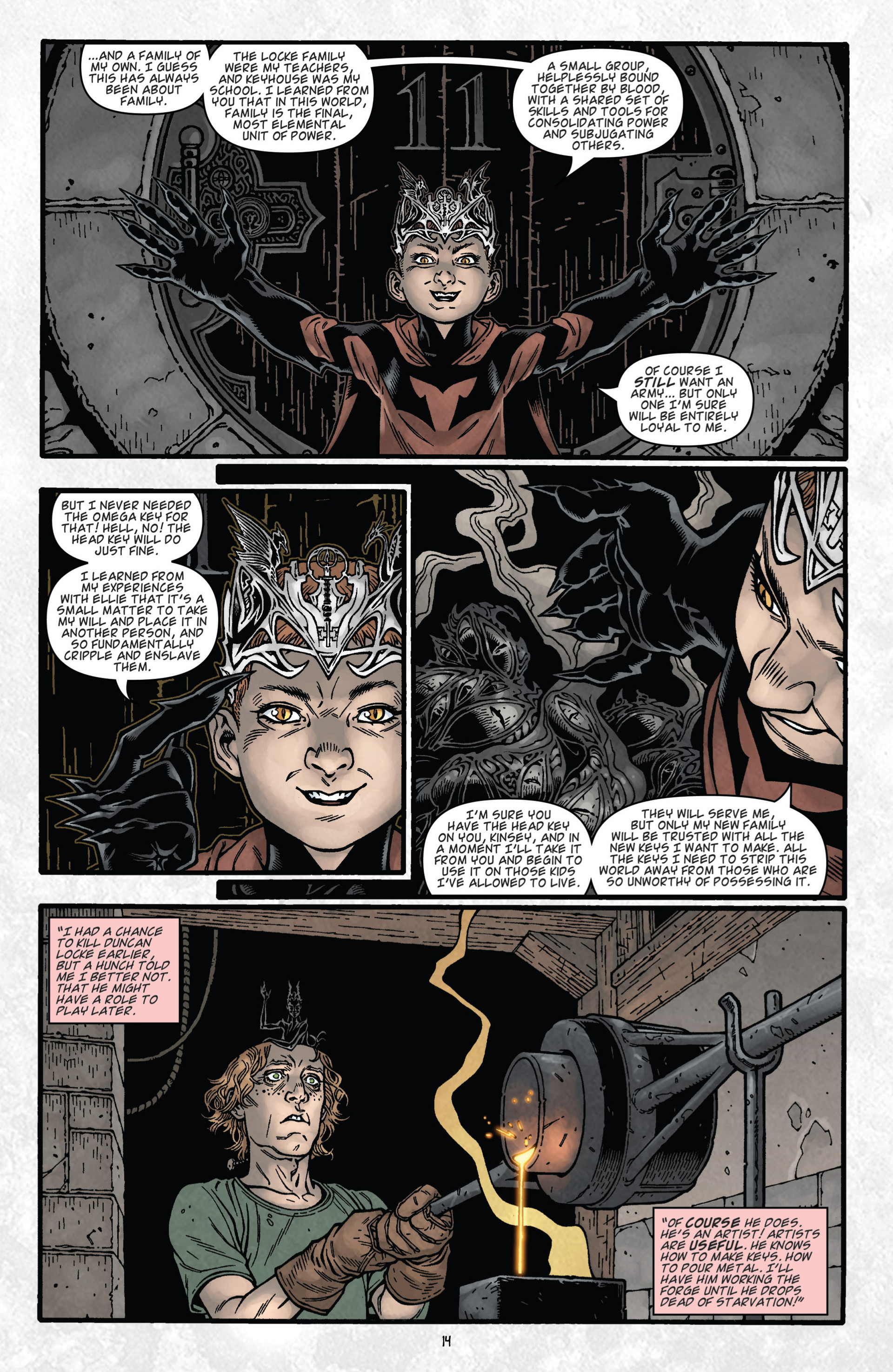 Read online Locke & Key: Alpha comic -  Issue #1 - 15
