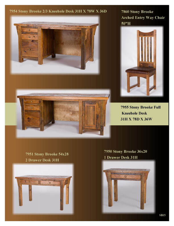 Go Rustic! More Green Gables Furniture Has Arrived!