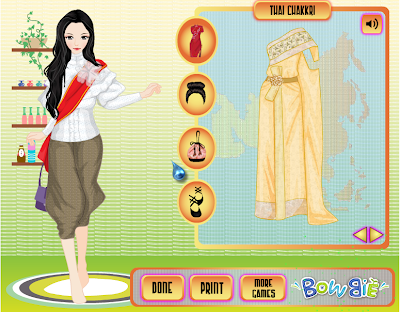 Girl Game Reviews: Asian Folk Costume - Dress Up Games - Dream Mining