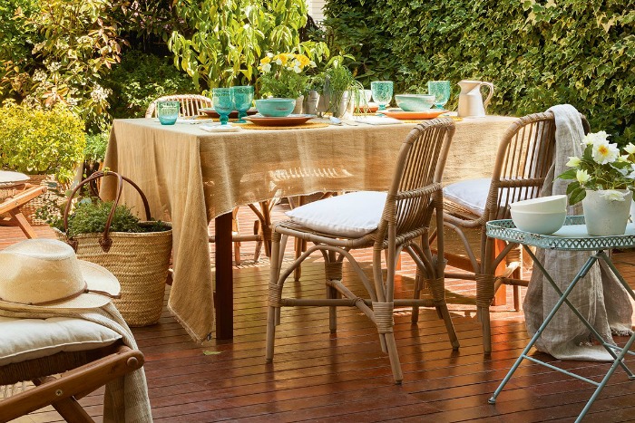15 comedores exteriores para jardín o terraza - Guia de jardin
