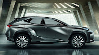 Lexus LF-NX Crossover Concept side