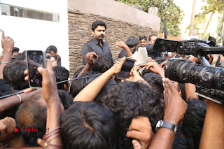 Tamil Actor Simbu (Silambarasan) Press Meet on Jallikattu Issue  0003