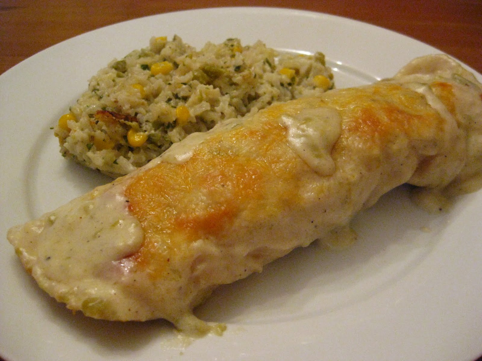 A Taste of Home Cooking: White Chicken Enchiladas with ...