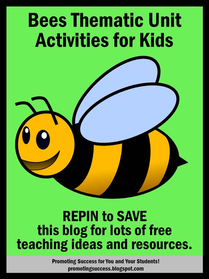 Promoting Success: Learning About Bees Activities for Kids