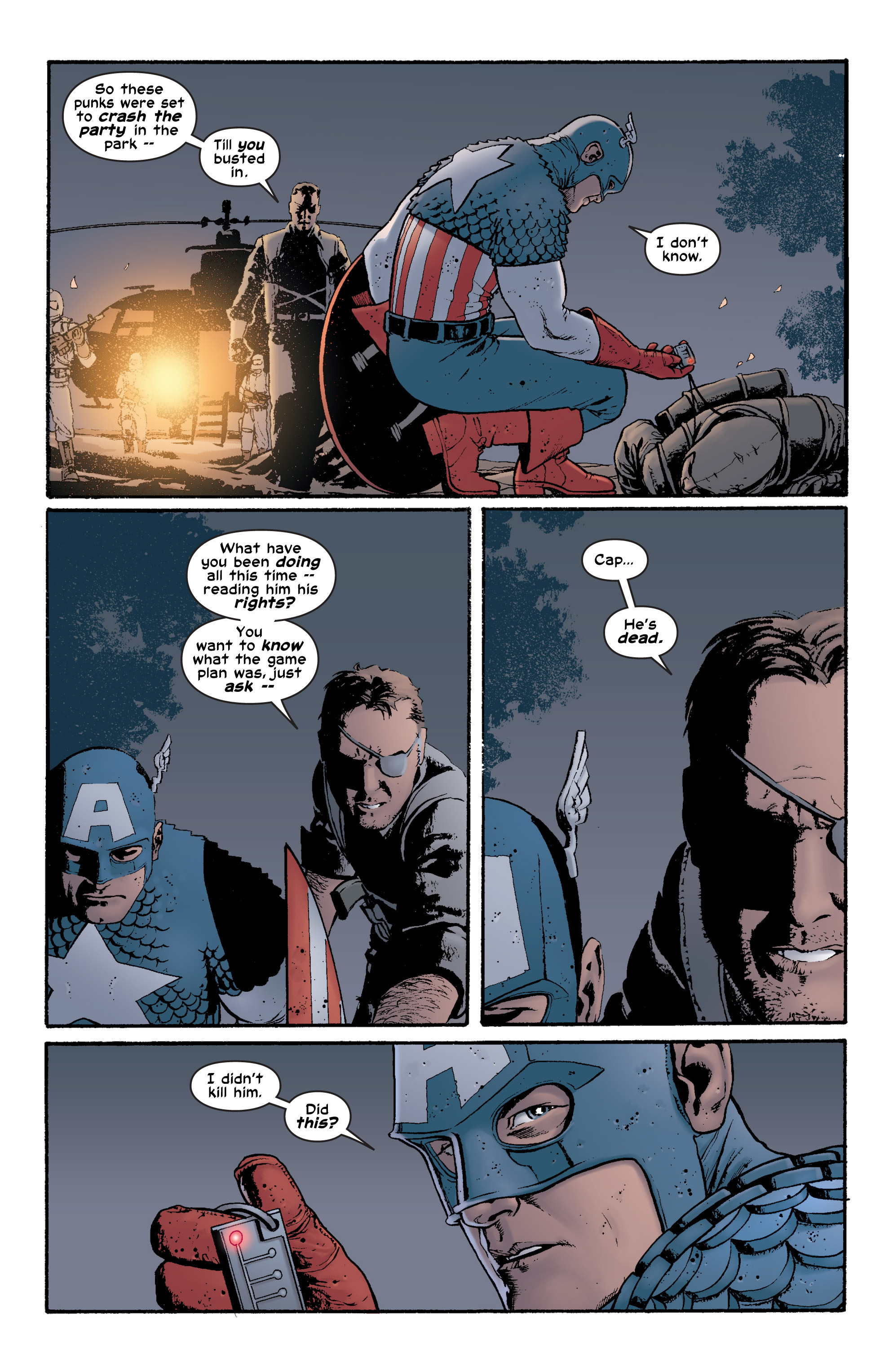 Read online Captain America (2002) comic -  Issue #5 - 14