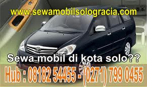 SEWA MOBIL SOLO tempat persewaan mobil di kota Solo