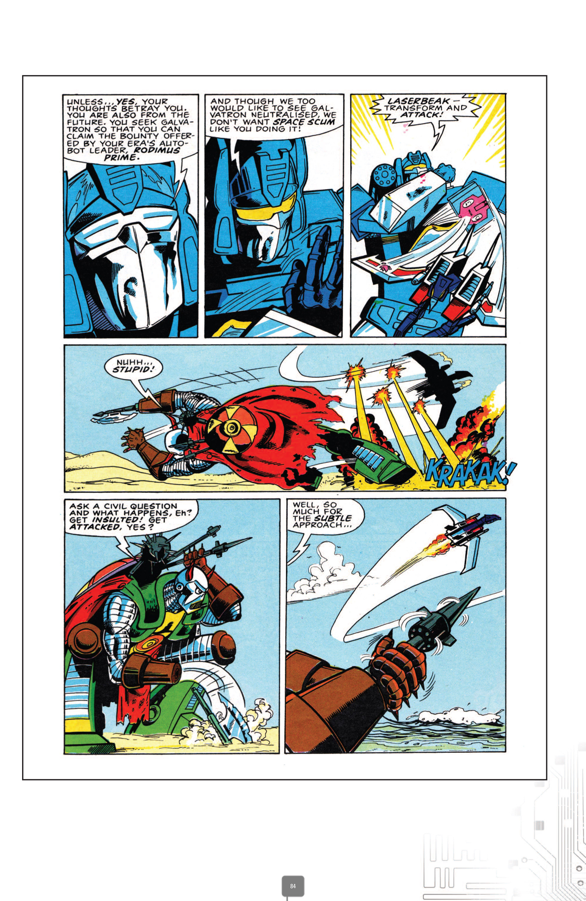 Read online The Transformers Classics UK comic -  Issue # TPB 4 - 84
