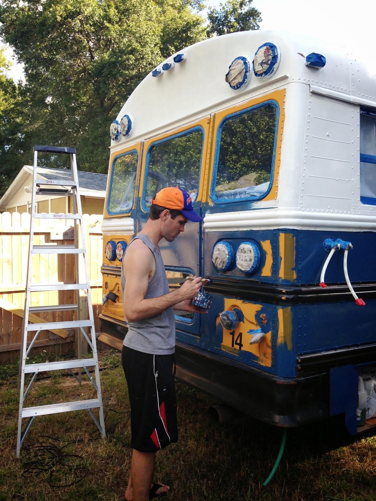 Just Right Bus: Painting the Just Right Bus