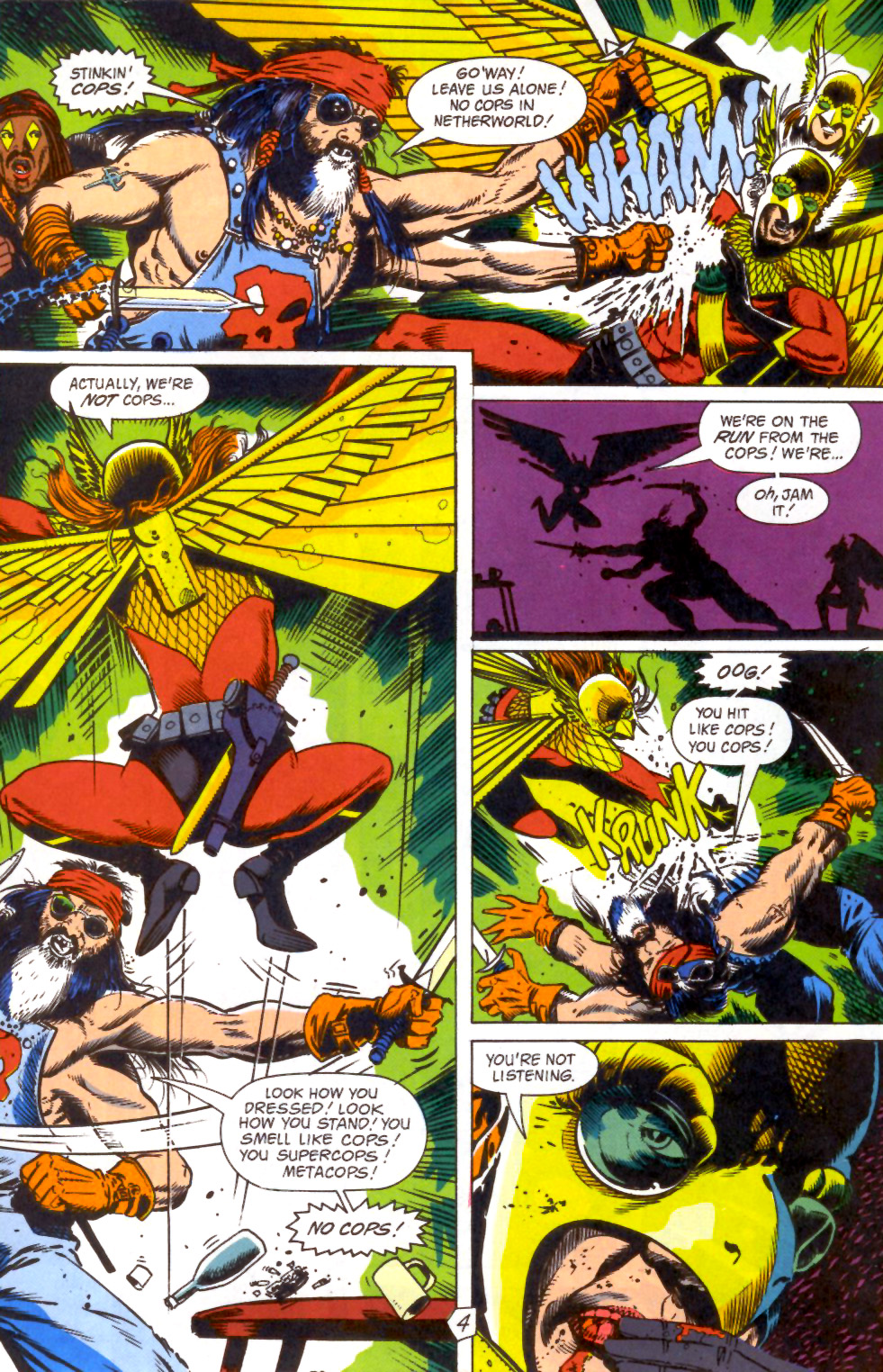 Read online Hawkworld (1990) comic -  Issue #30 - 5