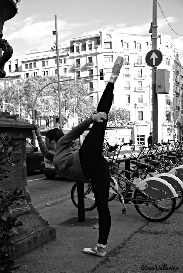 fotografía de ballet en exteriores barcelona