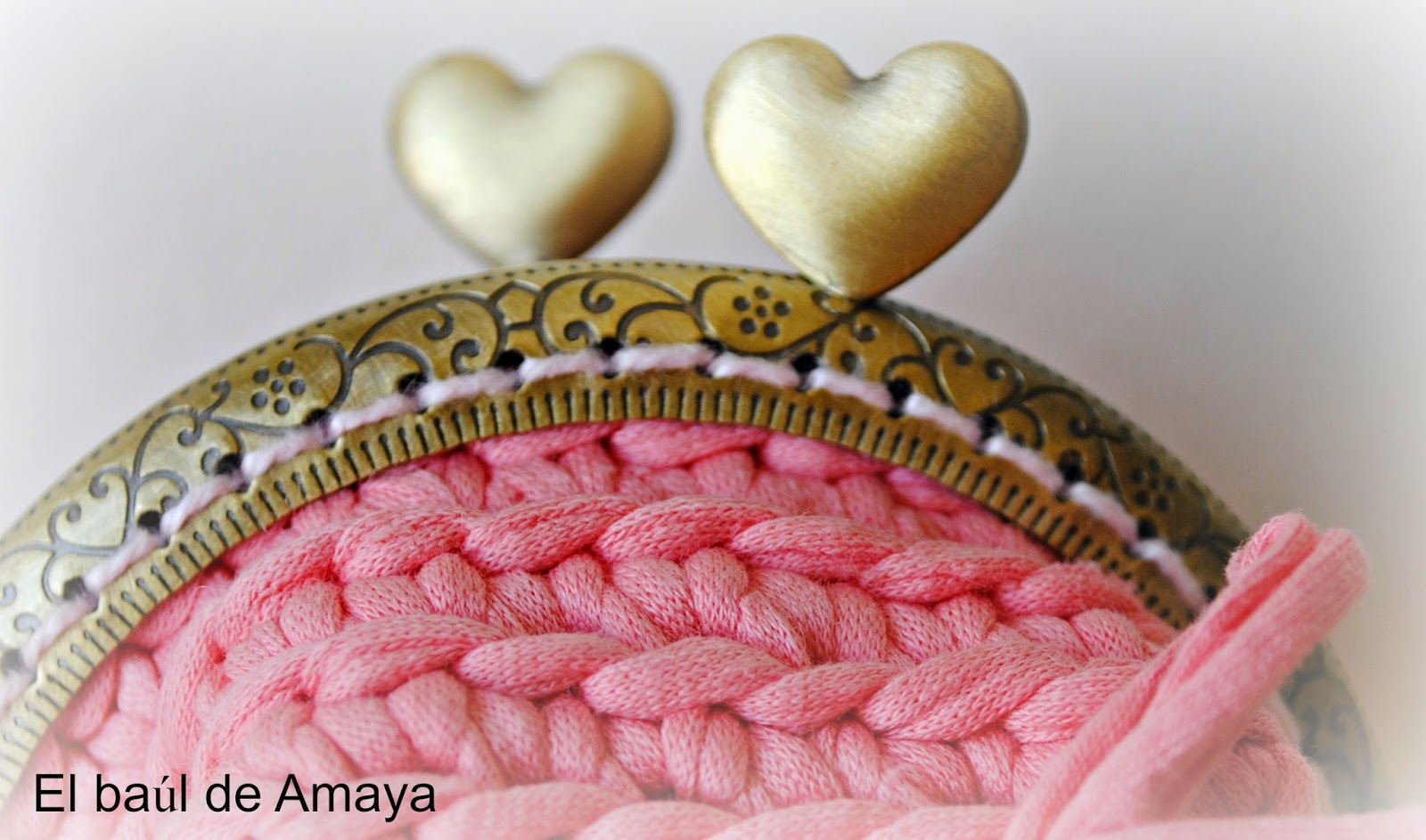 center>MONEDEROS DE TRAPILLO CON BOQUILLA VARIOS - Mon petit Crochet