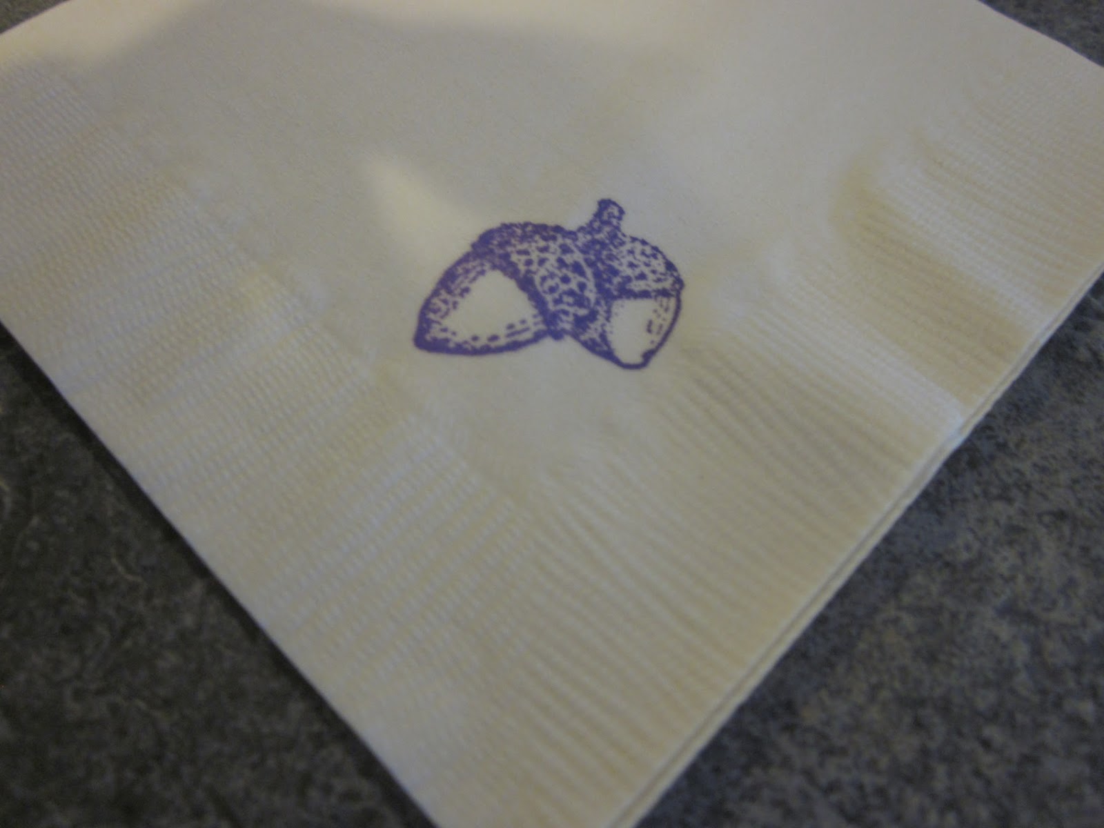 Queen B Creates Personalized Paper Napkins