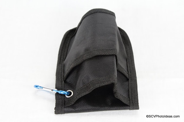 Triopo Monopod Holster top opening and pocket view