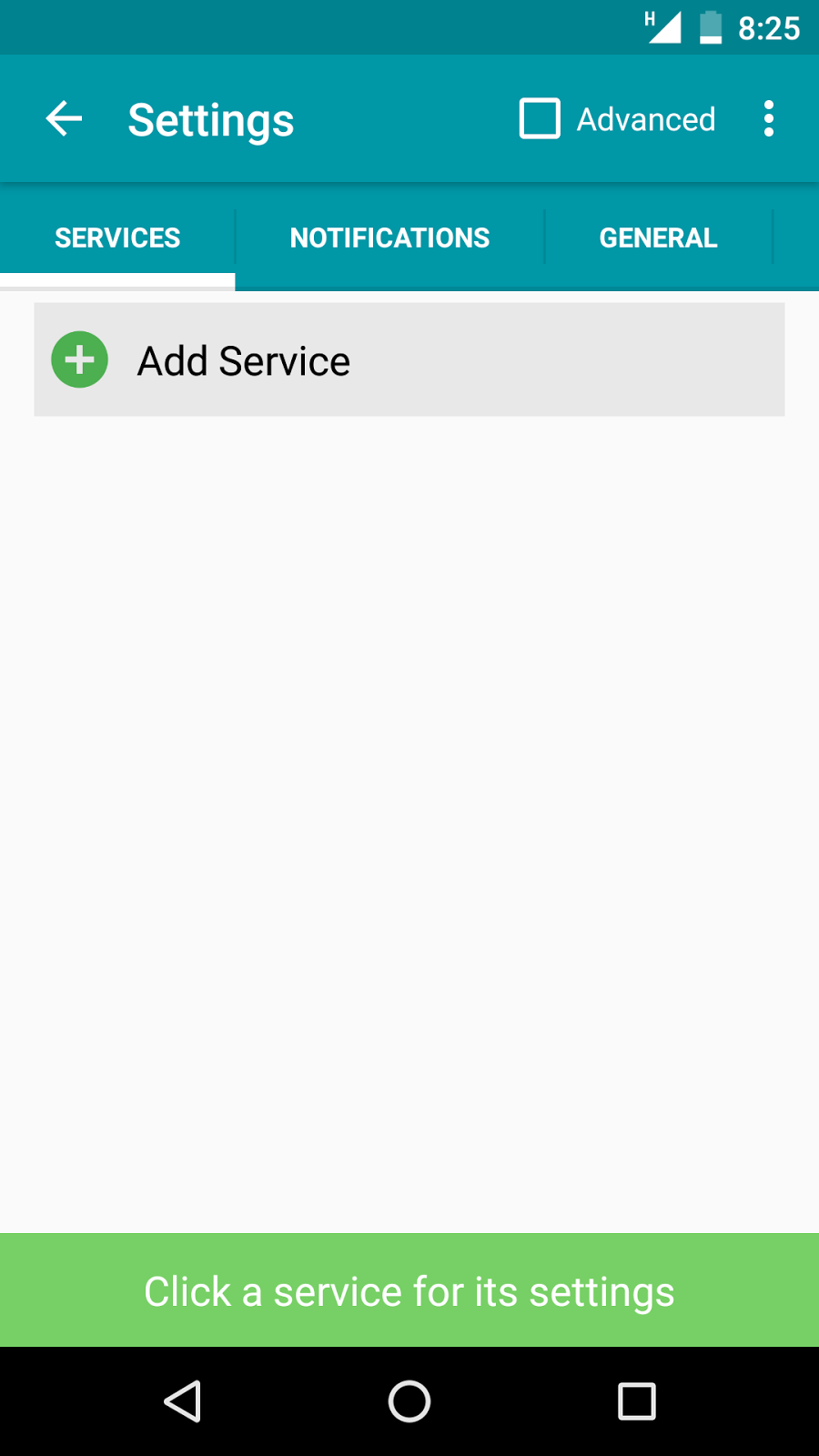 Techno Cards Alternative to Blackberry Hub in Android
