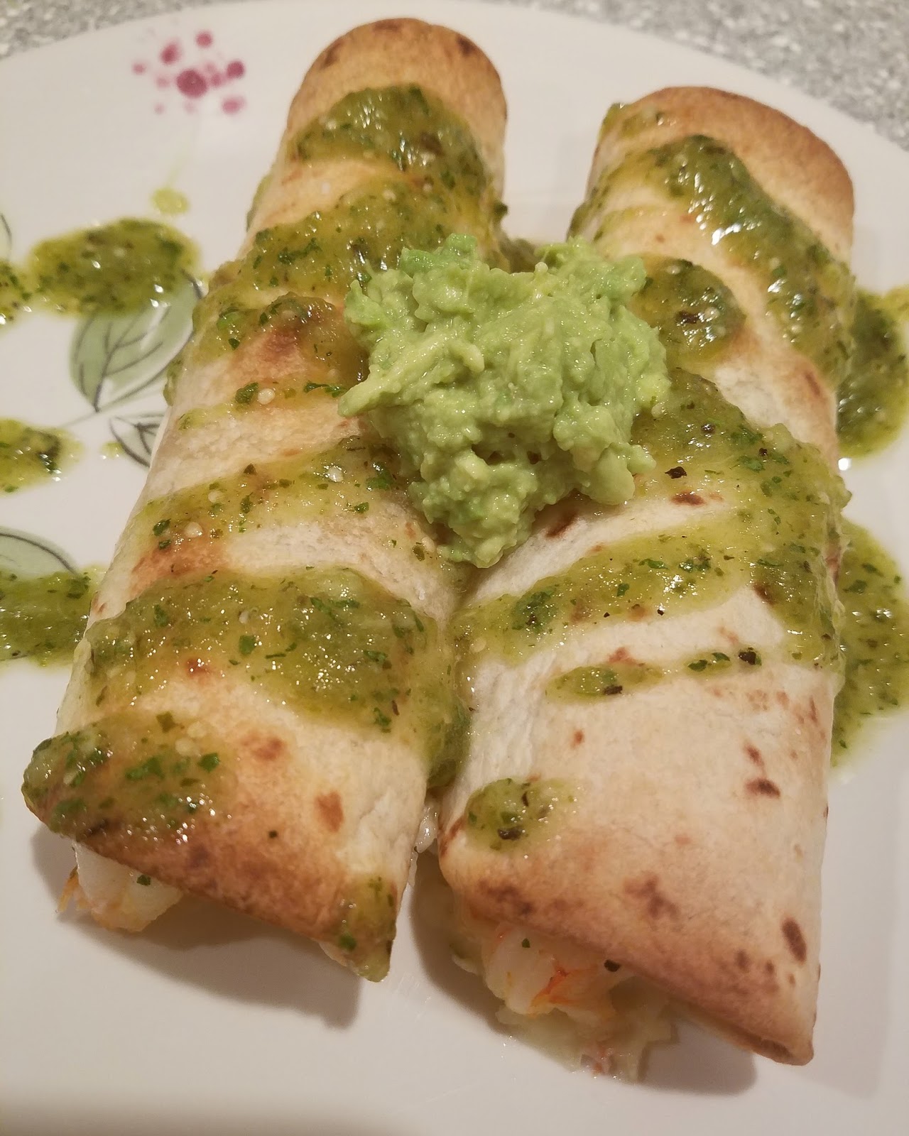 Peterson Palate Baked Shrimp Taquitos