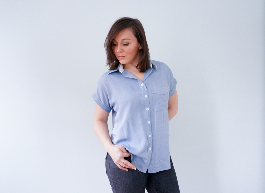 Closet Case Patterns Kalle Shirt pattern review for #sewmystyle2018