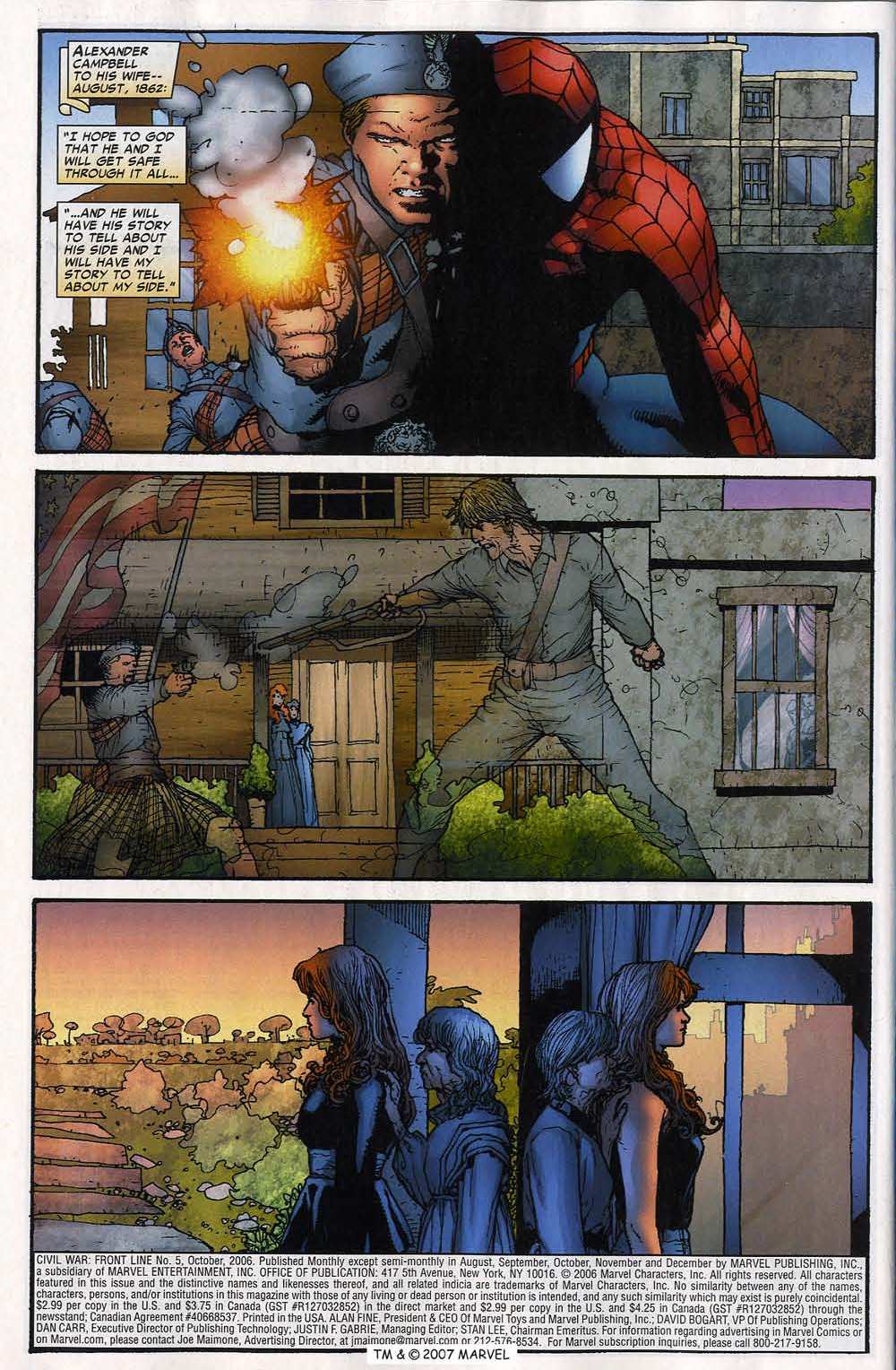 Civil War: Front Line Issue #5 #5 - English 34
