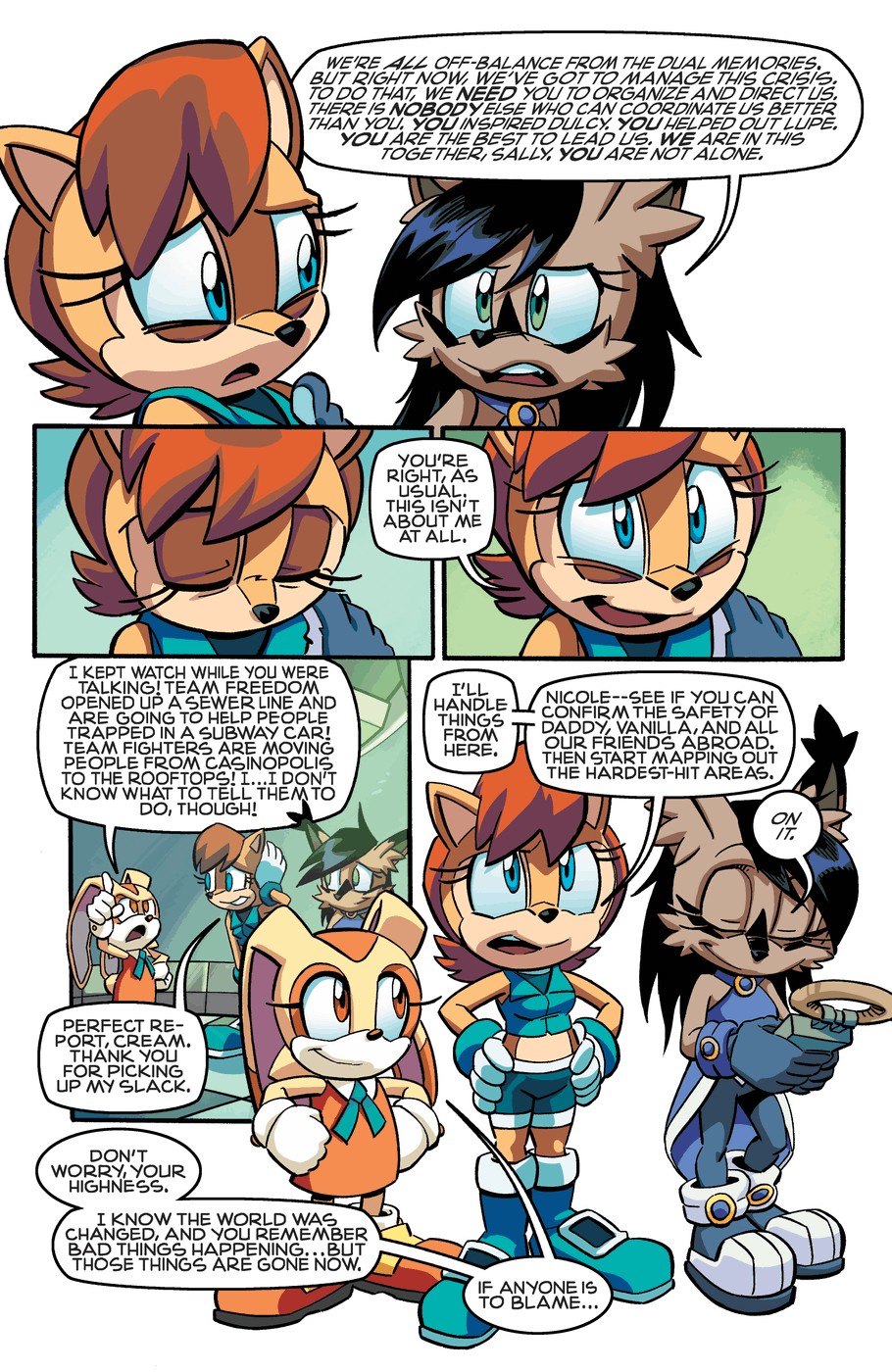 Read online Sonic The Hedgehog comic -  Issue #257 - 11