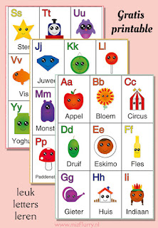 Alfabetkaarten (gratis PDF download)