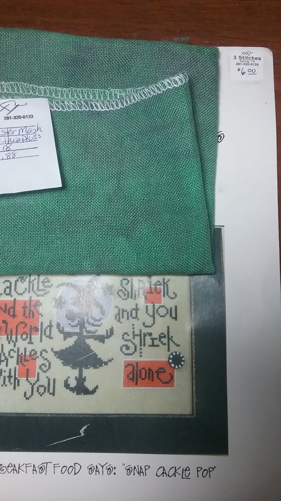 Confessions of a Stitch Wraith: New Stash and a gift from my Daddy!