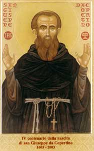 Teologia e Pastoral: São José de Cupertino