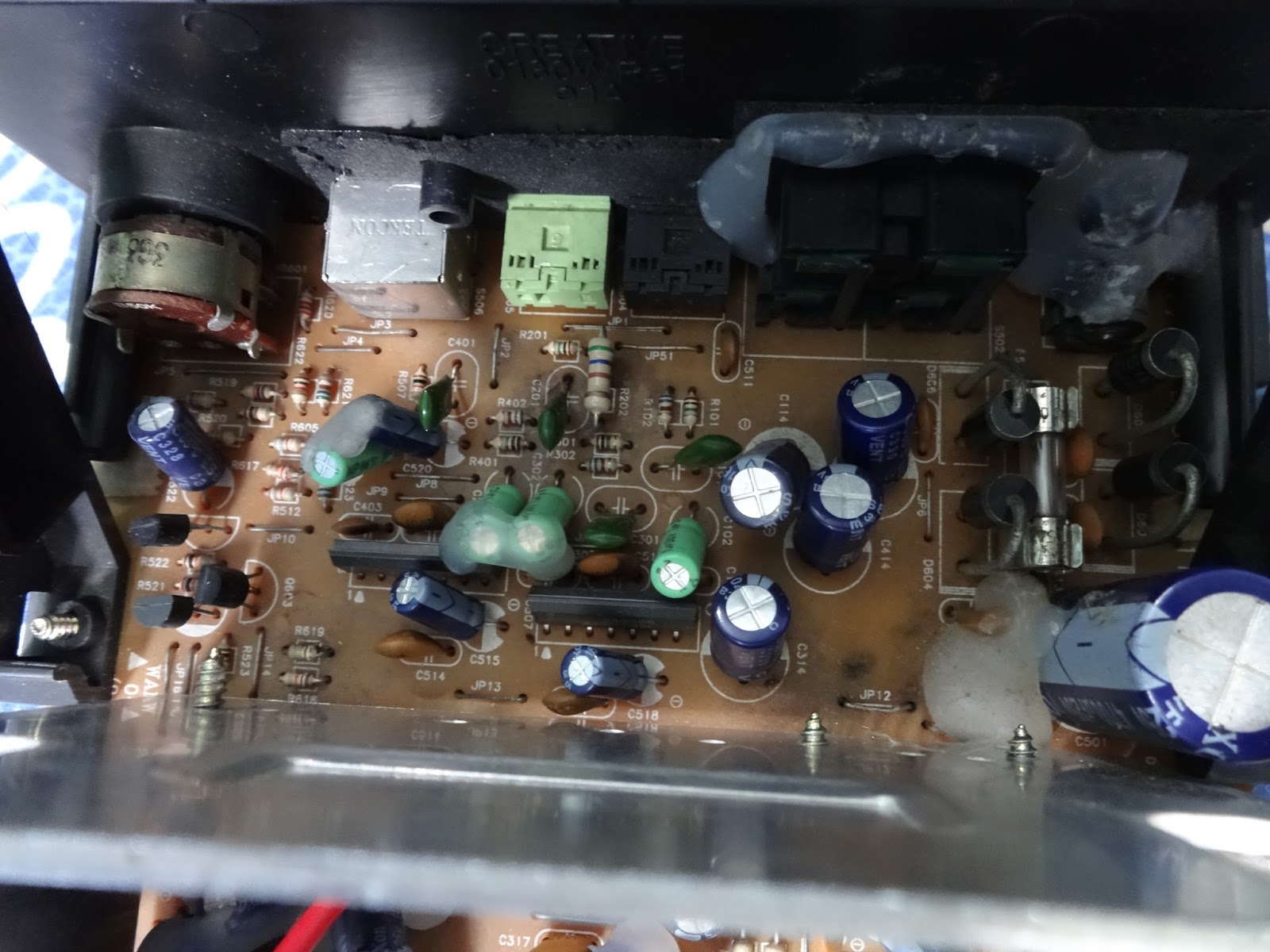Speaker Circuit Board Diagram