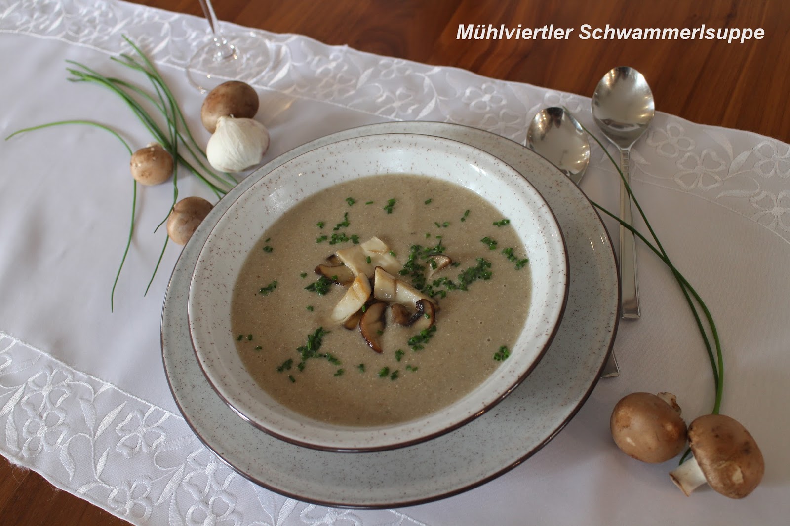 mein Land und Gartengenuss : Mühlviertler Schwammerlsuppe
