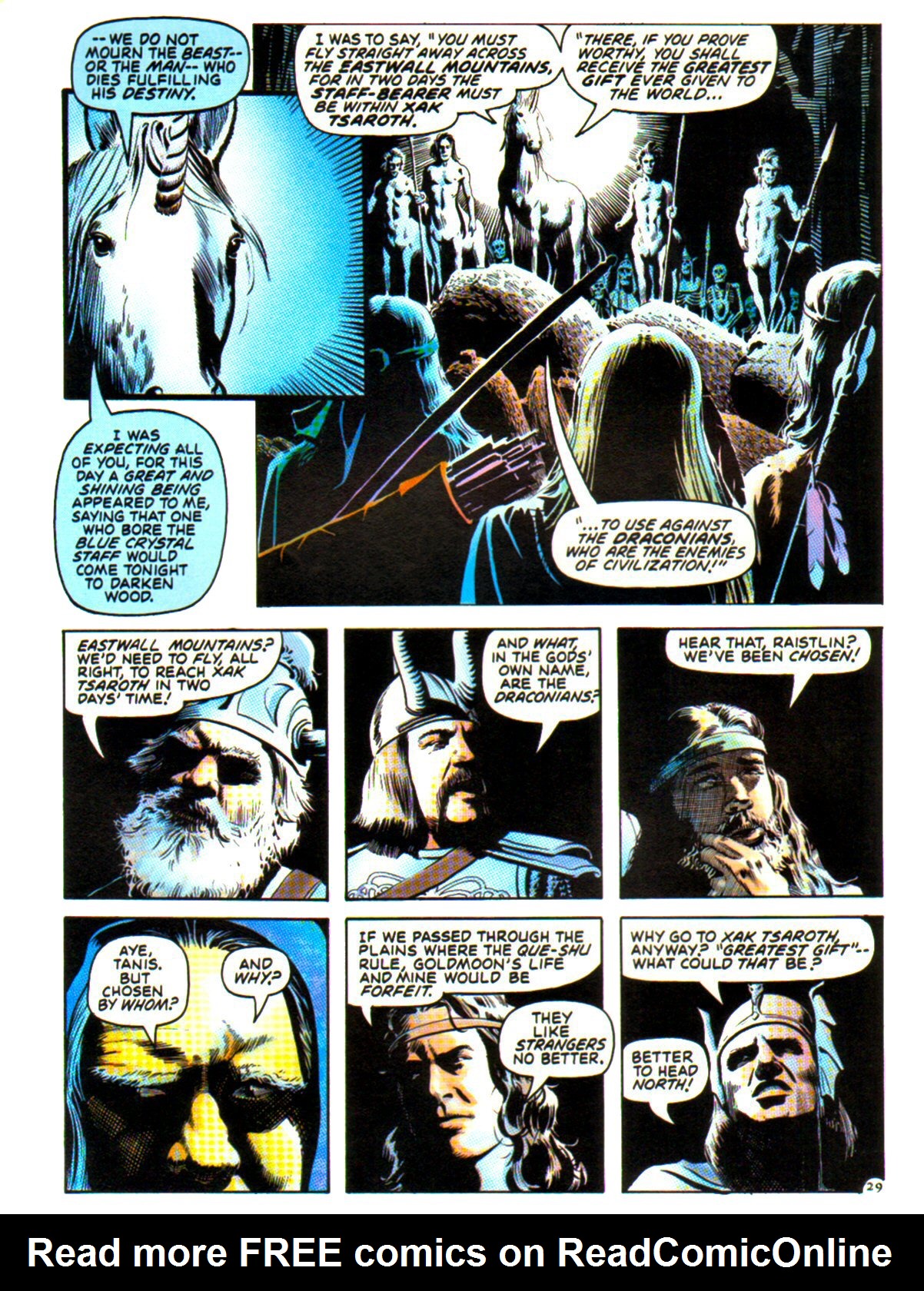 Read online Dragonlance Saga comic -  Issue #1 - 32