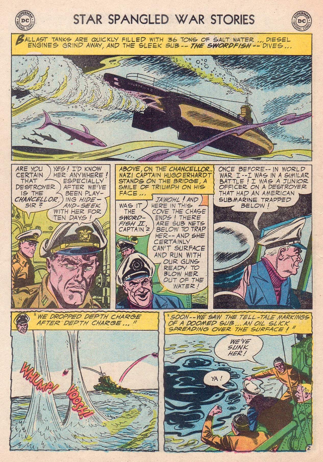 Read online Star Spangled War Stories (1952) comic -  Issue #35 - 14