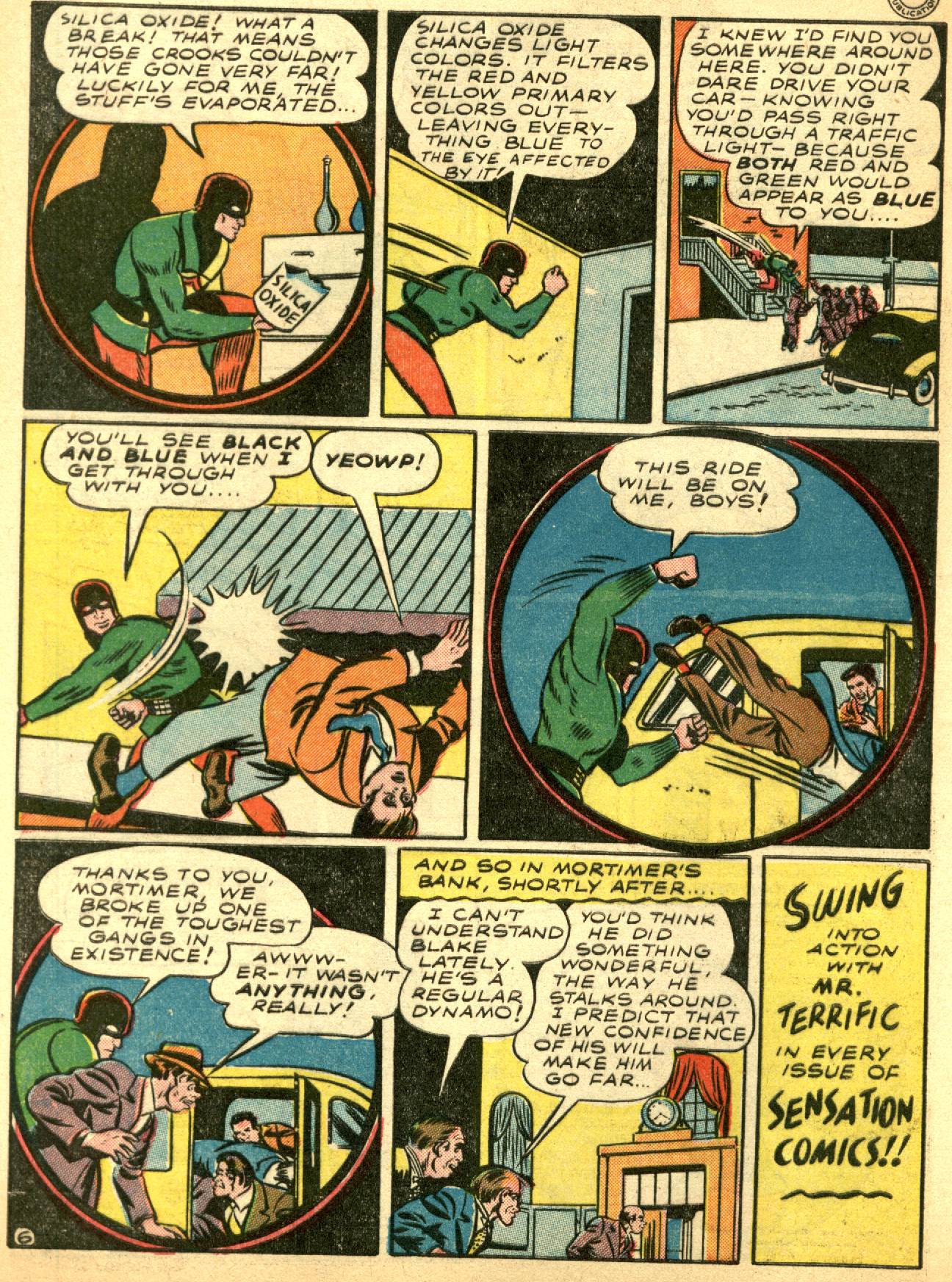 Read online Sensation (Mystery) Comics comic -  Issue #53 - 40