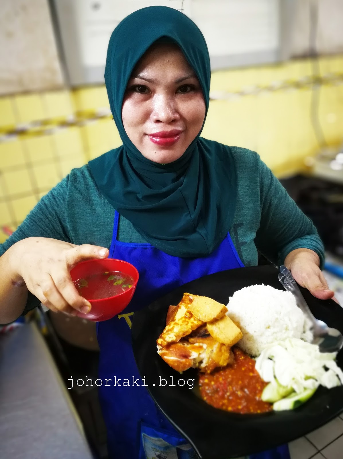 Ayam Penyet Santeral Coffee Shop Johor Bahru 中央餐室 Tony Johor Kaki