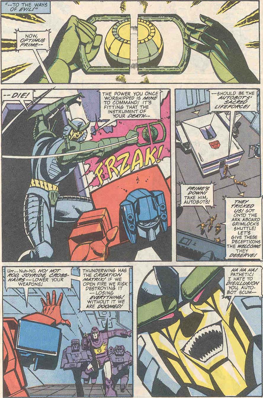 Read online The Transformers (1984) comic -  Issue #66 - 5