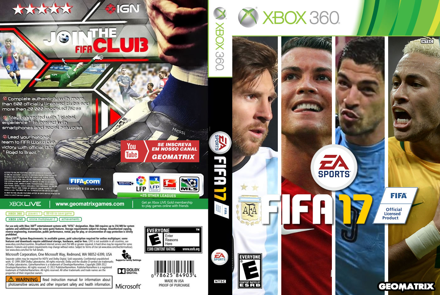 Capas de FIFA  Fifa 17, Fifa, Juegos para xbox 360