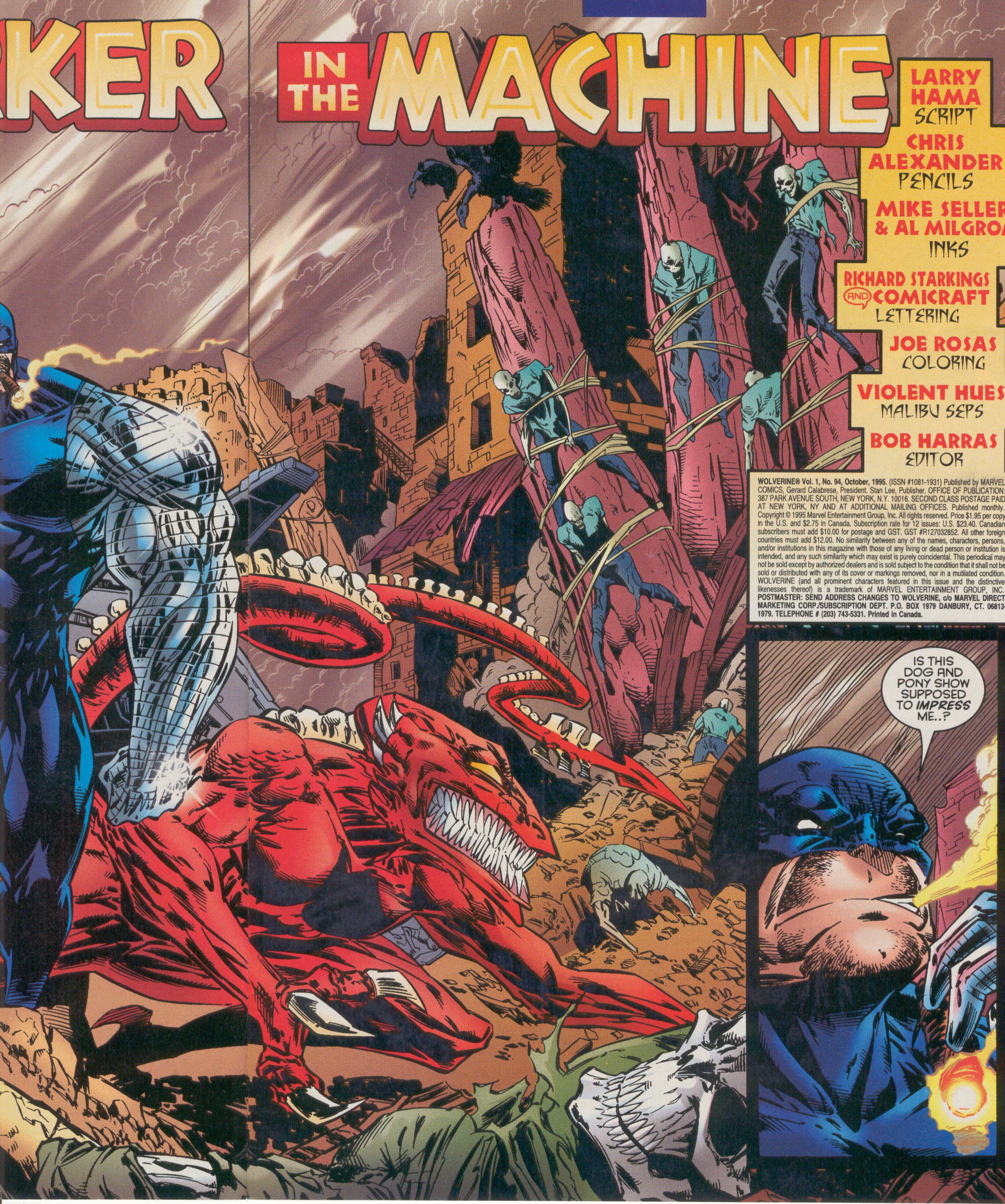 Read online Wolverine (1988) comic -  Issue #94 - 5