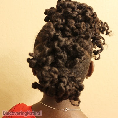 Big Sis's Graduation Natural Hair: Twisted Mohawk Hairstyle