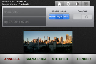 L'app Panoramatic 360 si aggiorna alla vers 4.9.5