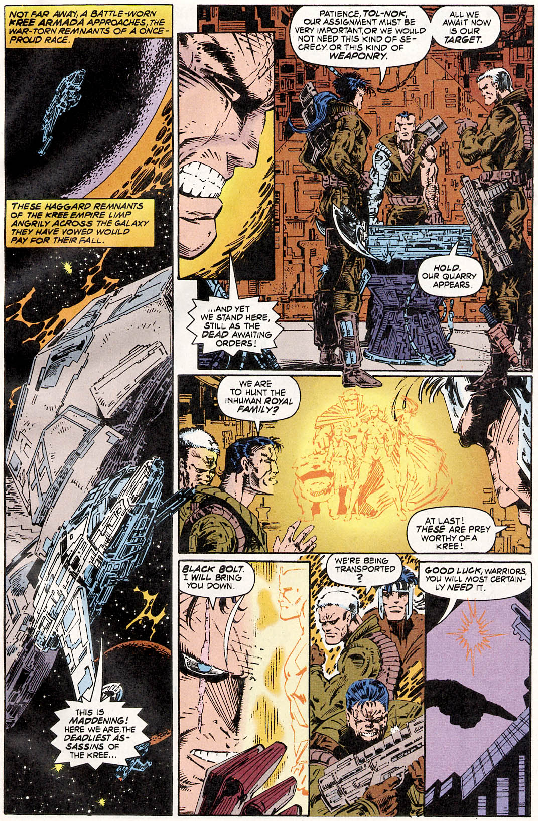 Read online Inhumans: The Great Refuge comic -  Issue # Full - 4