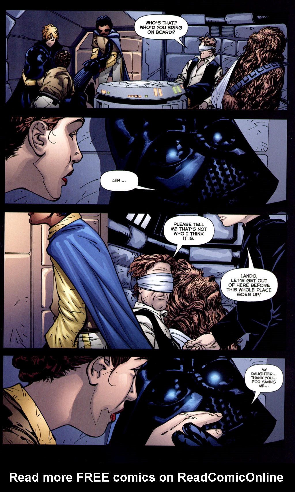 Read online Star Wars: Infinities - Return of the Jedi comic - Issue #4